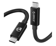 Orico USB4 Thunderbolt5 80Gbps 240W USB-C do USB-C 1m - czarny - 1486733 - zdjęcie 2